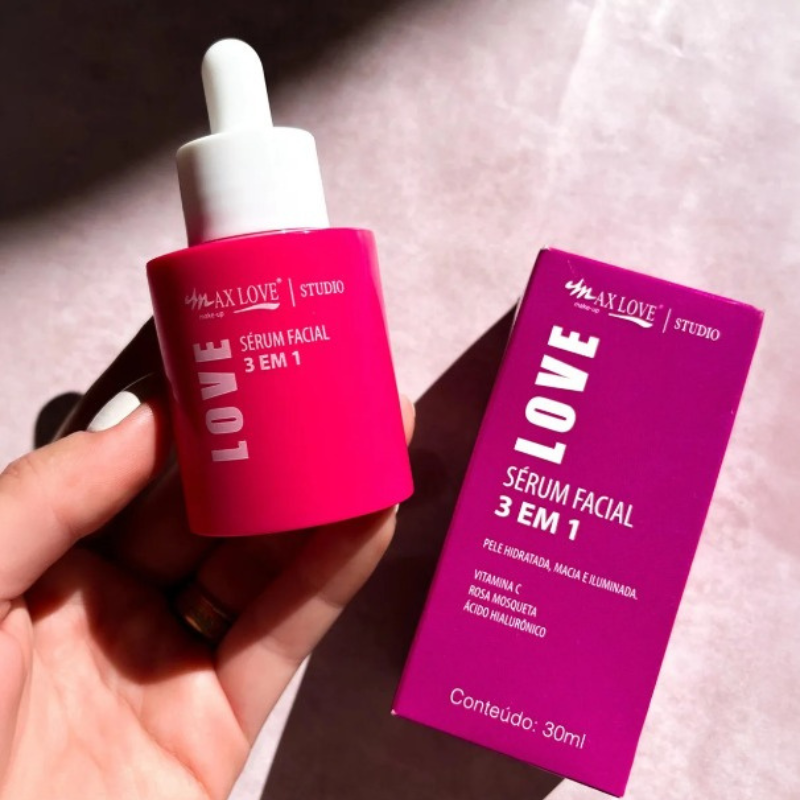 [COMPRE 1 LEVE 3] Sérum de Vitamina C, Rosa Mosqueta e Ácido Hialurônico