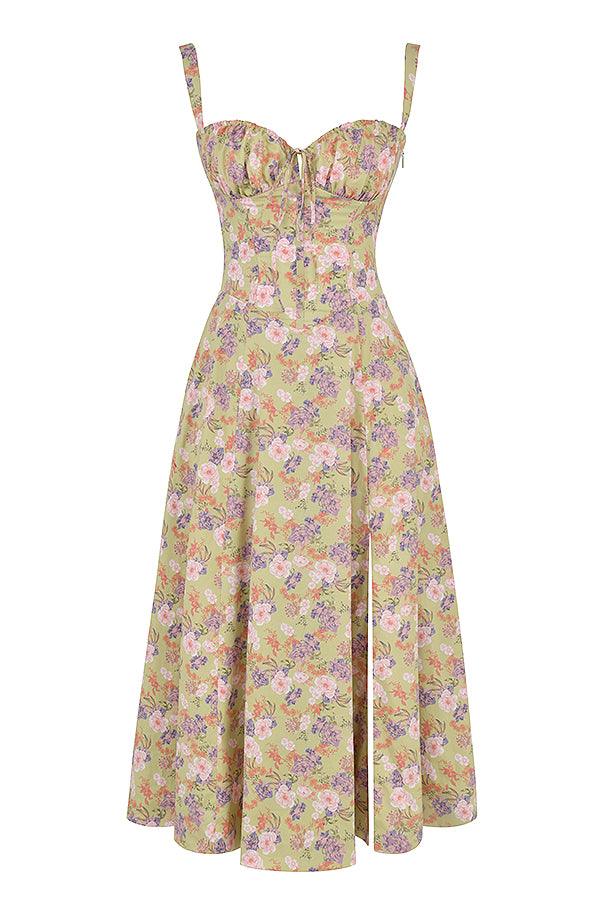 VESTIDO MIDI CAMERON FLORAL